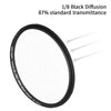 K&F CONCEPT KF01.1533 82mm Black Mist Soft Diffusion 1/8 Lens Filter, Special Effects Shoot Video Like Movies