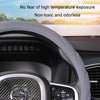 Silicone Non-slip Wear-resistant Steering Wheel Cover, Size: 37-42cm(Blue)