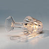 2 PCS 1.5V Diamond Ambience Desk Lamp LED Crystal Night Light, Spec: Warm Light