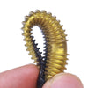 7.5cm 6pcs /Pack HENGJIA Spaghetti Worm T-Tail Soft Bait Spiral Fishing Dummy Lures(Color 1)