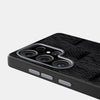 For Samsung Galaxy S25 Ultra 5G ABEEL Beast Pattern 6D Micro-Embossed MagSafe Genuine Leather Phone Case(Blue)