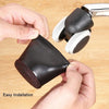 5pcs/set Wheel Chair Foot Cover Computer Chair Roller Fixer(Black)