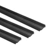 1pair Car Side Window Wipers Removing Water Mist Universal Rubber Strips