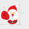 2 Packs Christmas Baking Decoration Cute Santa Penguin Lollipop Paper Card(Penguin)
