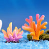 10 White Resin Coral Ornaments - Aquarium & Terrarium Decor