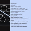 1 In 4 Out Audio Frequency Signal Splitter Distribute Device, Non Consumption, 3.5mm Interface Output
