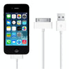 30 Pin Male to USB Male Charging & Data Sync Cable for iPad / 2 / 3, iPhone 4 & 4s, iPod Nano, iPod Touch, Length: 1m(White)