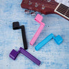 10 PCS ABS Upper Chord Equipment String Pulling Cone for Guitar(Pink)