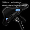WEST BIKING YP0801122 Bicycle Mountain Bike Large Cushion Leisure And Comfortable Bicycle Saddle(Phoenix)