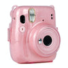 Glitter Power Crystal Case with Strap for FUJIFILM Instax mini 11 (Pink)