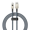 Baseus Unbreakable Series 2.4A USB to 8 Pin Fast Charging Data Cable, Length:1m(White)