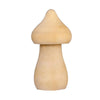 210143F Wooden Mushroom Head DIY Painted Toys Children Early Education Household Decorative Ornaments