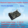 XY-P15W 10W/15W/20W Stereo Bluetooth Amplifier Board 12V/24V Digital Amplifier Module(With Shell)