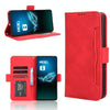 For ASUS ROG Phone 8 Pro Skin Feel Calf Texture Card Slots Leather Phone Case(Red)