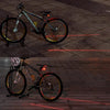 Bicycle LED Light Laser Night Mountain Bike Tail Light Taillight MTB Safety Warning Bicycle Rear Light Lamp Bycycle Light(Red)