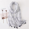 180 X 85cm  Women Cotton And Linen Scarf Retro Splicing Bohemian Printed Silk Shawl SL2004-052