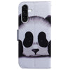 For Samsung Galaxy A26 5G Coloured Drawing Flip Leather Phone Case(Panda)