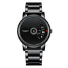 FNGEEN S230 Men Non-Pointer Quartz Watch(Black Steel Black Surface)