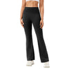 High-waisted Hip-lifting Elastic Quick-drying Yoga Sports Flared Pants, Size: S()