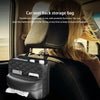 2 In 1 Car Seat Back Storage Hanging Tissue Bag, Style: Standard