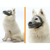 Dog Muzzle, Grey, XXS - Breathable Mesh for Long-Nosed Breeds
