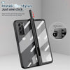 For Samsung Galaxy Z Fold2 5G Electroplating Hinge Phone Case with Stylus(Black)