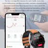 TK22 1.39 inch IP67 Waterproof Silicone Band Smart Watch Supports ECG / Non-invasive Blood Sugar(Blue)