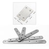 40 PCS Stainless Steel Connection Code Straight Connecting Piece, Number: 12
