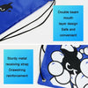 Beach Fitness Swimming Drawstring Waterproof Bag(T90 Blue+Yellow)