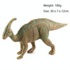 Simulation Animal Dinosaur World Static Toy Models, Style: Yellow Green Parasaurus