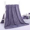 30x30cm Nano Thickened Large Bath Towel Hairdresser Beauty Salon Adult With Soft Absorbent Towel(Grey)