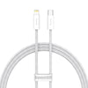 Baseus CALD000002 Dynamic Series 20W USB-C / Type-C to 8 Pin Fast Charging Data Cable, Cable Length:1m(White)
