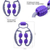 5-wheel Ring Roller Leg Massager, Specifications: Boxed (Blue)