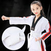 Grade Certified Taekwondo Belt Karate Waist Belt Taekwondo Uniforms Sash, Size: 2.4m(Red Belt)