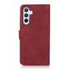 For Samsung Galaxy A36 5G KHAZNEH Matte Texture Leather Phone Case(Red)