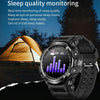 LC16 1.32 inch IP68 Waterproof Sports Outdoor Sport Smart Watch, Support Bluetooth Calling / Heart Rate Monitoring(Black)