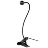3W 360 Degree Rotation USB Metal Flexible Neck  LED Light with Switch & Clip (Warm White Light Black)