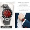 YAZOLE 552 Luminous Pointer Calendar Waterproof Quartz Watch(Number+Blue)