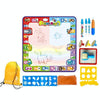 78x78cm Water Doodle Mat Writing Board Mat Magic Pen For Kids, Spec: Set 9