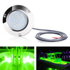 Ship / Yacht 10-30V 90LEDs Waterproof Stainless Steel Underwater Light (Green Light)