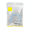 Baseus Pudding Series 2.4A USB to 8 Pin Fast Charging Data Cable, Length:2m(Blue)