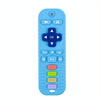 Baby Simulation Silicone Remote Control Can Press Tooth Glue Preventing Eating Hands Teething Stick, Color: 3rd Generation Blue