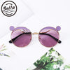 Fashion Kids Mouse Shape Sunglasses Children Tint Lens Ultraviolet-proof Polarized Sunglasses(Black)