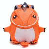 Kids Schoolbag Cartoon Dinosaur Kindergarten Backpack(Orange)