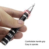 8 In 1 Screwdriver Aluminum Alloy Combination Disassembly Pen Repair Screwdriver(Silver)