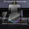15W Car Magnetic Wireless Charging Cell Phone Holder With Ambient Light