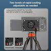 PULUZ Camera Cooling Fan Semiconductor Radiator for Sony / Canon / FUJIFILM / Nikon Cameras (Black)