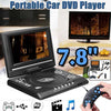 7.8 inch Portable DVD with TV Player, Support SD / MMC Card / Game Function / USB Port(UK Plug)