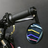 Motorcycle Modified Rearview Mirror CNC Handle Mirror Accessories(Black)