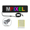 1044x90mm Vehicle Rear Window Color Flexible LED Electronic Screen